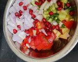 A picture of step 4 of Apple  Chatpata  mix veg  salad.