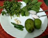 🥭 कच्चे आम की चटनी🥭 रेसिपी चरण 1 फोटो