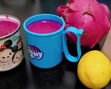 Foto langkah ke 1 dari resep Juice Dragon Fruit (Buah Naga) with Lemon.