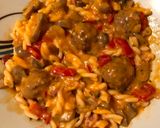 Betyáros húsgombóc copfocska tésztával recept fázis 5 fotója