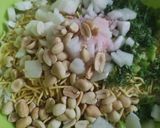 A picture of step 2 of Kaccha chivda.