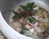 A picture of step 2 of Green peas and potato pulao.