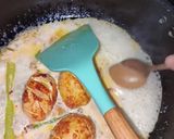 Foto langkah ke 3 dari resep Telur Bumbu Petis Cabe Ijo.