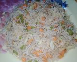 A picture of step 5 of Chili Garlic sauce with Fried Rice.
