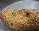 A picture of step 2 of Sabudana vada or cutlet.