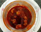 A picture of step 2 of Gujarati ghnda khatta aachar.