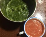 A picture of step 4 of Hariyali Aloo / Dhaniya Aloo.