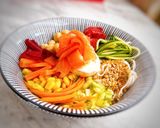 Une image de l'étape 15 de Bowl au saumon gravlax.