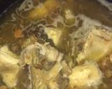A picture of step 3 of Miyan kuka a.k.a baobab soup #northernsoupcontest.