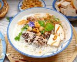 Hình bước làm 5 của món Bún mọc