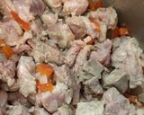 4 sajtos tejszínes sertésragu-copfocska recept fázis 2 fotója