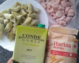 Foto del paso 1 de la receta: Alcachofas con gambas🦐