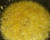 A picture of step 3 of Paneer chilli gravy.