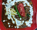A picture of step 3 of Dal makhanI.