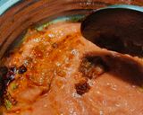 A picture of step 3 of White butter + Black beans Dal makhani.