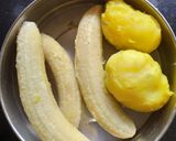 कच्ची केळी आणि बटाट्याचे उपवासाचे कटलेट (kacchi kedi ani batatyache cutltes recipe in marathi) रेसिपी स्टेप 1 फोटो 