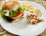Foto del paso 5 de la receta: Chivito con pan y al plato completo 💣🤩