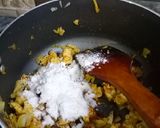 A picture of step 3 of Chicken veggies macroni.
