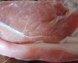 Hình bước làm 1 của món Su su xào thịt vai heo