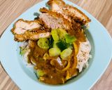 Foto langkah ke 5 dari resep Kari udon with chicken katsu.