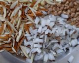 A picture of step 1 of Rice kheer.