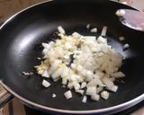A picture of step 2 of Cream of Mushroom Soup.