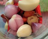 Foto langkah ke 1 dari resep Udang + tahu putih sambel pedas.