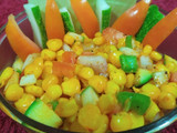 Corn chaat