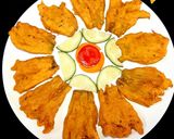 কুমড়া ফুলের বড়া রেসিপির ধাপ 2 ছবি
