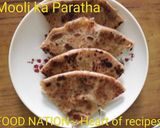 A picture of step 14 of Methi,mooli,aloo, matar ke parathe.