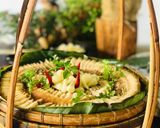 Hình bước làm 5 của món Ba chỉ ngâm nước mắm - vị quế hồi