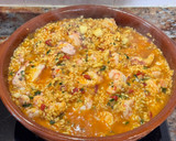 Foto del paso 7 de la receta: Arroz meloso de pulpo y gambones al ajillo