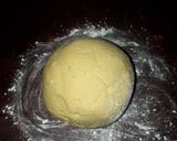 A picture of step 4 of Kabalagala #flourchallenge#.