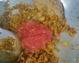 A picture of step 7 of Tendli Peanut Masala.
