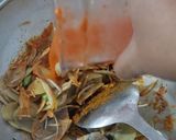Foto langkah ke 3 dari resep Sayur jantung pisang petai pedas.
