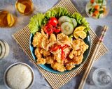 Foto langkah ke 9 dari resep Ayam Crispy Saus Lemon Madu.