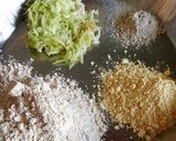 A picture of step 1 of Lauki Dudhi Muthiya.