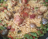 Foto del paso 7 de la receta: Arroz con costilla y caracoles