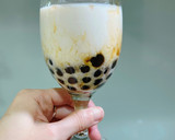 A picture of step 5 of Brown Sugar Bubble Milk.