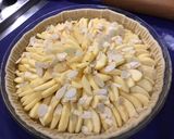 Une image de l'étape 7 de Tarte semi feuilletée aux pommes et amandes.