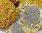 Foto langkah ke 6 dari resep Bola- Bola Tahu Isi Bakso.