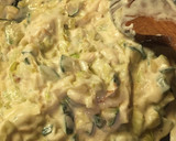 Foto del passaggio 3 della ricetta Torta salata pancetta porro zucchine (vegan)