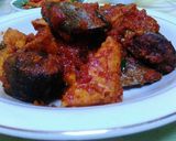 Foto langkah ke 5 dari resep Tongkol Tahu Pedas Manis.