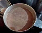 A picture of step 3 of Choco-Coffee Banana Smoothie.