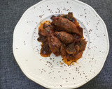 Foto del paso 7 de la receta: Calamares 🦑 rellenos, al vermut y  chocolate 🍫 negro