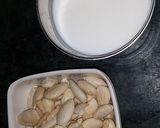 बादाम का हलवा (badam ka halwa recipe in Hindi) रेसिपी चरण 2 फोटो