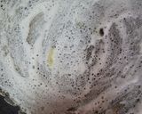 A picture of step 6 of Plain dosa with white chutney.