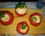 Foto del paso 3 de la receta: Tomates rellenos con arroz blanco