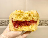 Foto del paso 14 de la receta: Pastel de nata con mermelada de frambuesas (Cream cake with raspberry jam) GLUTEN-FREE