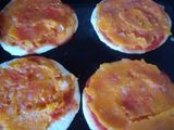 Pizzetas con calabaza